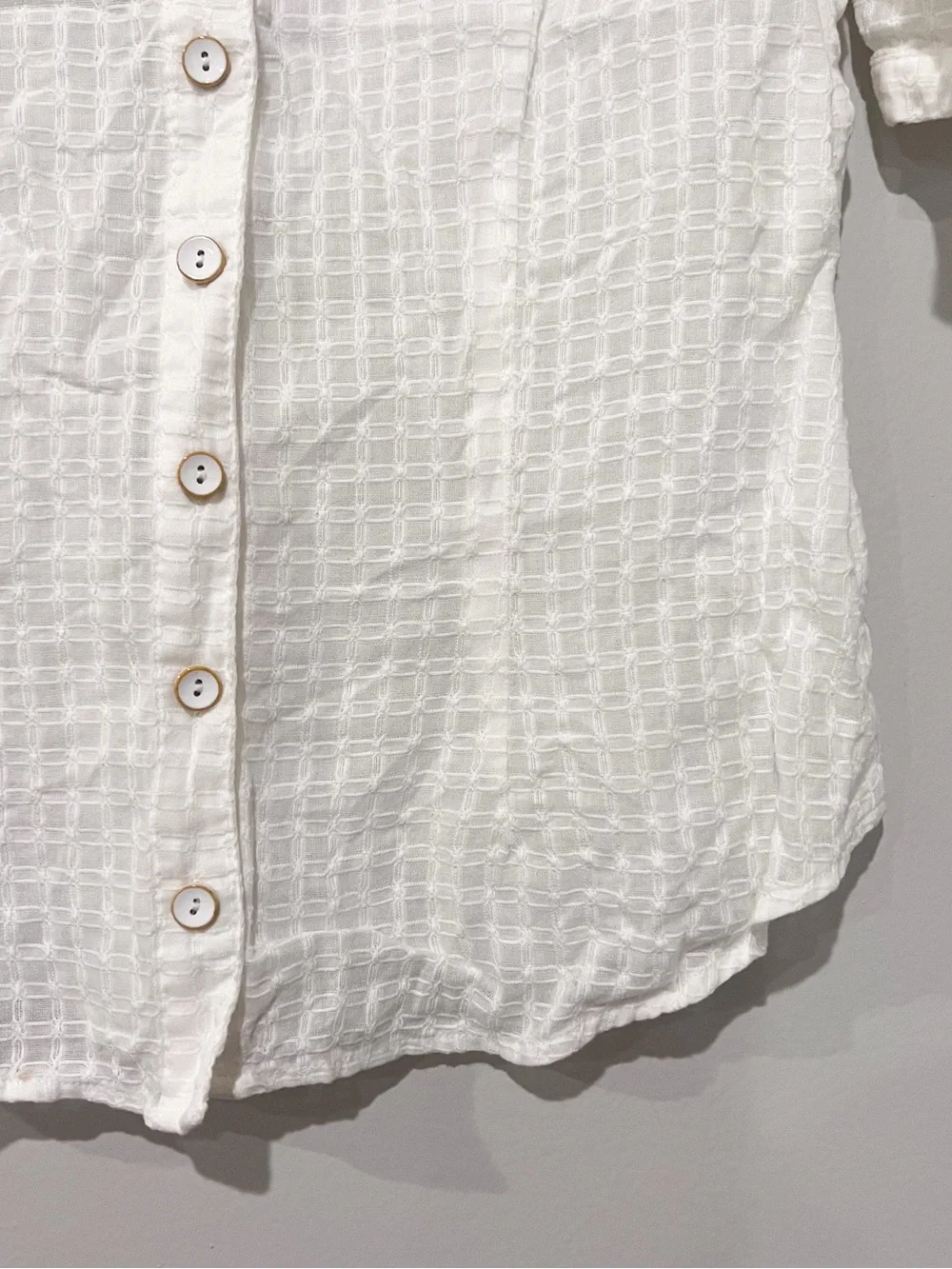 Anthropologie elegant white